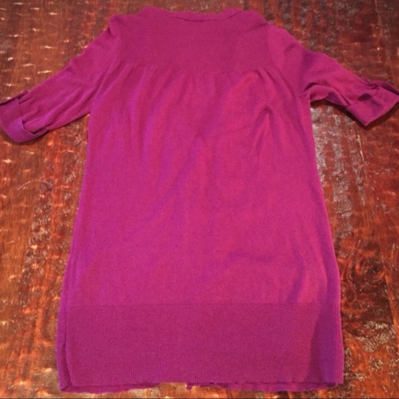 LOFT Button Down 3/4 Sleeve Knit Cardigan - Picture 5 of 7